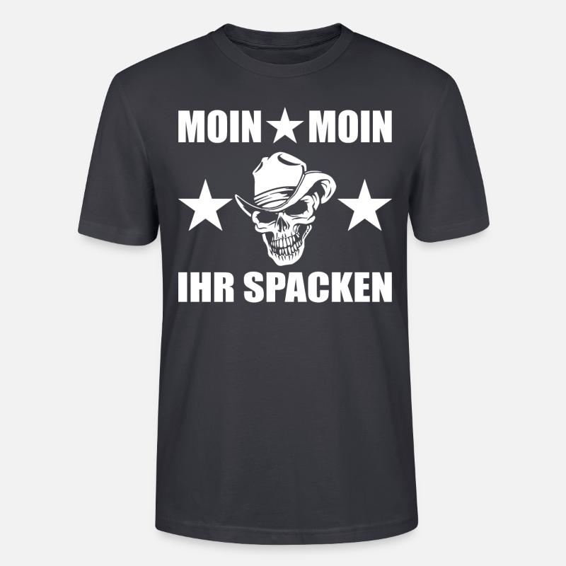 Moin - Stanley/Stella Unisex Bio-T-Shirt CRAFTER - Dunkles Graublau