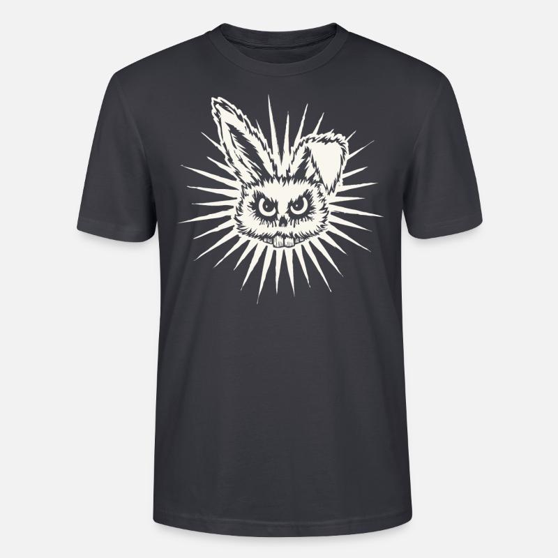 Rrrabbit - T-shirt bio CRAFTER Stanley Stella Unisexe - bleu gris foncé