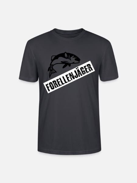 Angeln - Stanley/Stella Unisex Bio-T-Shirt CRAFTER - Dunkles Graublau