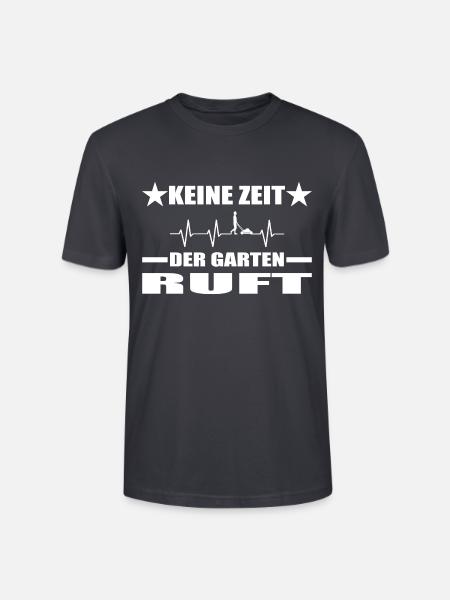 Garten - Stanley/Stella Unisex Bio-T-Shirt CRAFTER - Dunkles Graublau