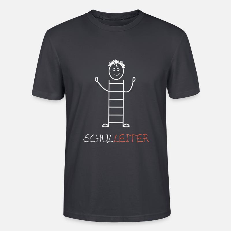Schulleiter - Stanley/Stella Unisex Bio-T-Shirt CRAFTER - Dunkles Graublau