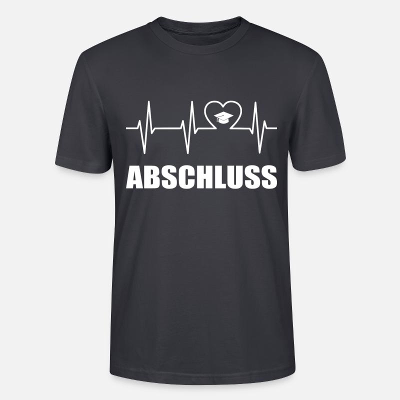 Abschluss - Stanley/Stella Unisex Bio-T-Shirt CRAFTER - Dunkles Graublau