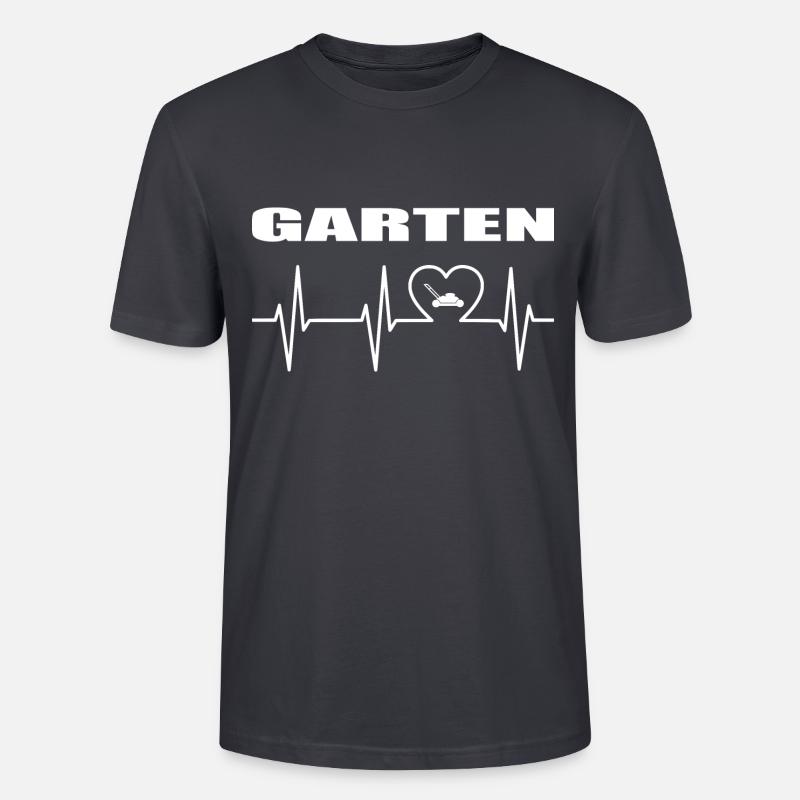 Garten - Stanley/Stella Unisex Bio-T-Shirt CRAFTER - Dunkles Graublau