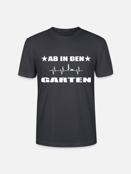Garten - Stanley/Stella Unisex Bio-T-Shirt CRAFTER - Dunkles Graublau