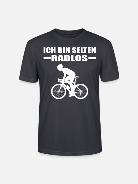 Fahrrad - Stanley/Stella Unisex Bio-T-Shirt CRAFTER - Dunkles Graublau