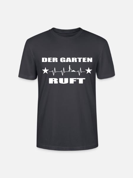 Garten - Stanley/Stella Unisex Bio-T-Shirt CRAFTER - Dunkles Graublau