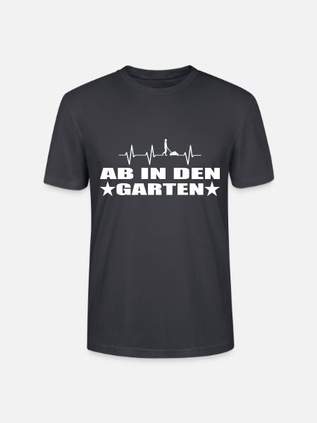 Garten - Stanley/Stella Unisex Bio-T-Shirt CRAFTER - Dunkles Graublau