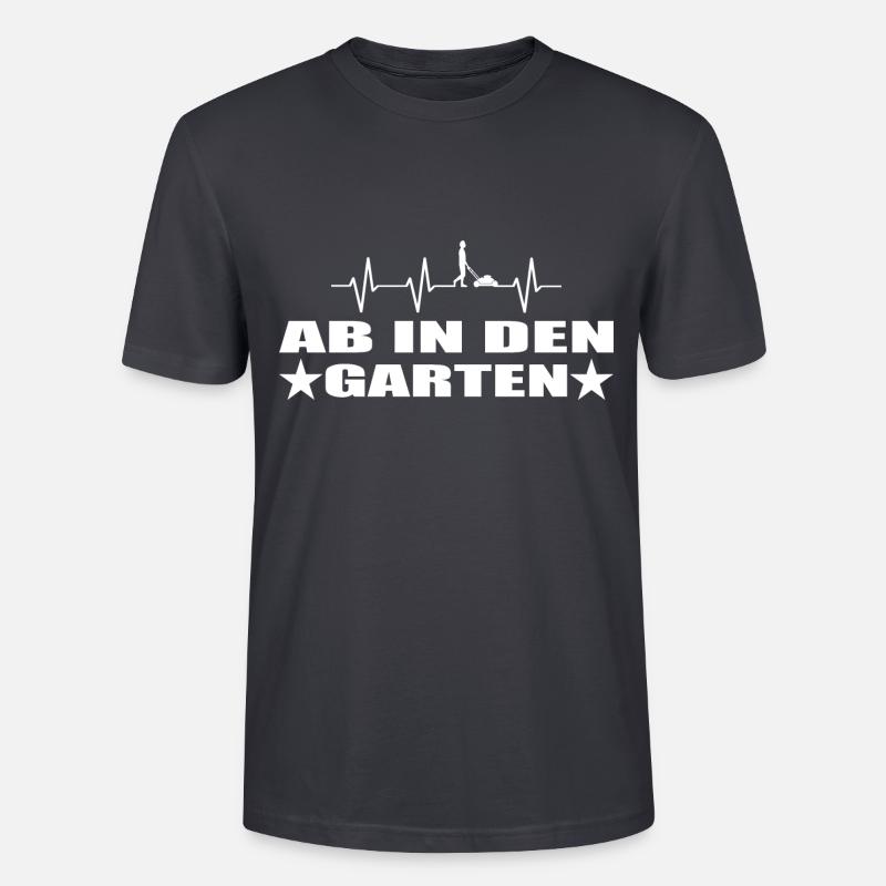 Garten - Stanley/Stella Unisex Bio-T-Shirt CRAFTER - Dunkles Graublau