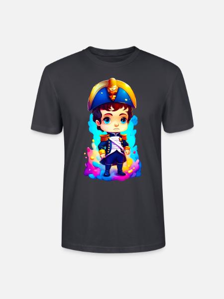 Little Napoleon - Stanley/Stella CRAFTER Unisex Organic T-Shirt - India Ink Grey