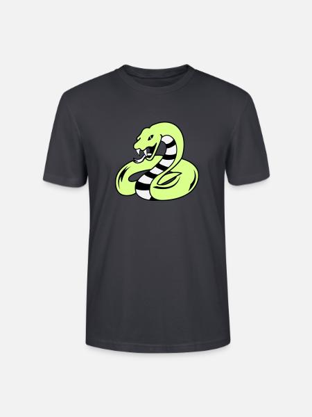 snake 02 - Stanley/Stella CRAFTER Unisex Organic T-Shirt - India Ink Grey
