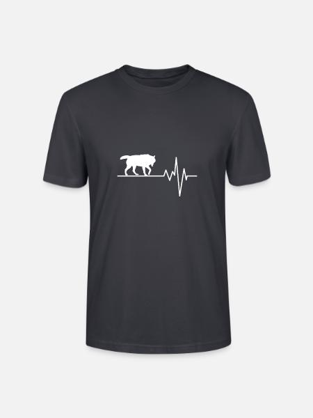 Wolf - T-shirt bio CRAFTER Stanley Stella Unisexe - bleu gris foncé
