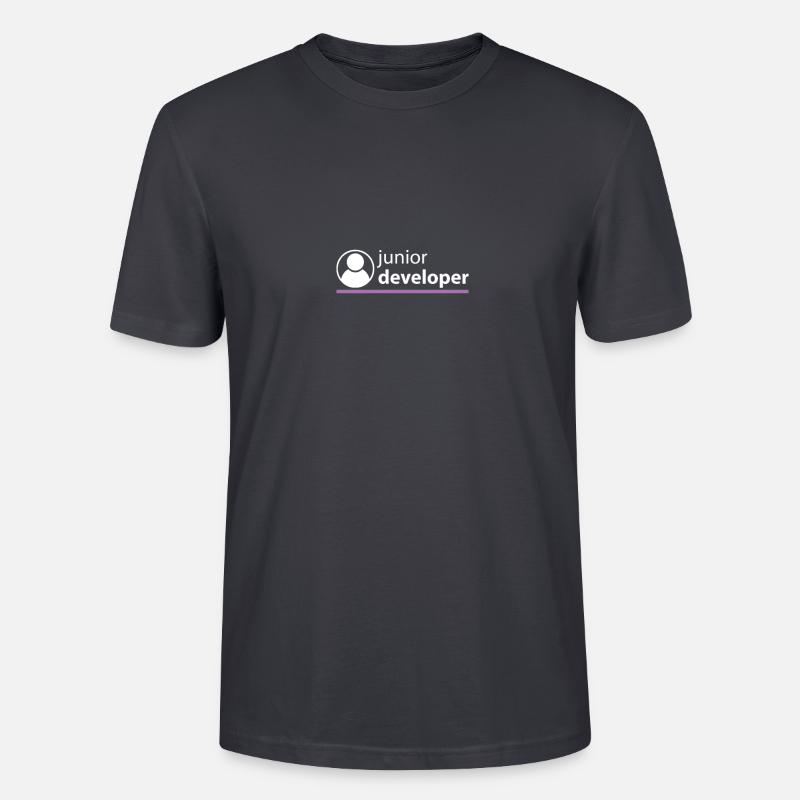 Junior Developer - Stanley/Stella CRAFTER Unisex Organic T-Shirt - India Ink Grey