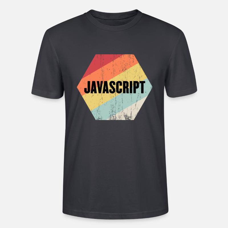 Javascript - Stanley/Stella Unisex Bio-T-Shirt CRAFTER - Dunkles Graublau