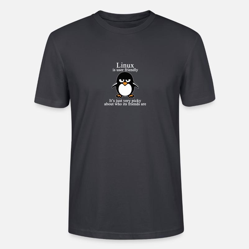 Programming Computer Science Gift · Friendly - Stanley/Stella CRAFTER Unisex Organic T-Shirt - India Ink Grey