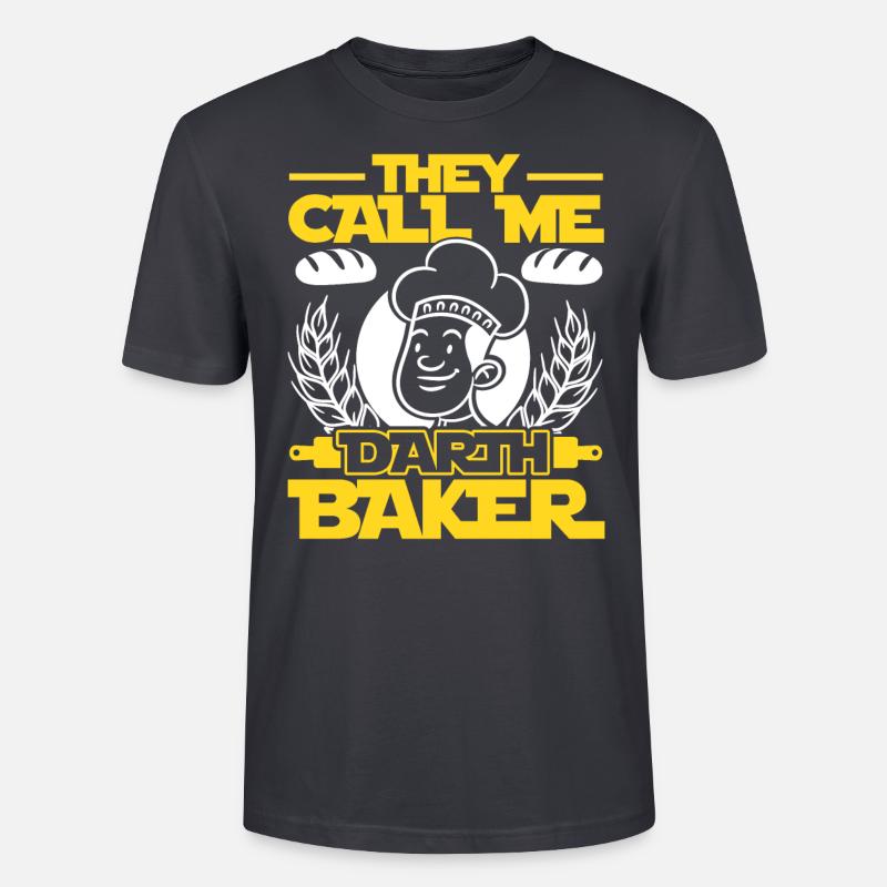 Ils m'appellent Dark Baker - T-shirt bio CRAFTER Stanley Stella Unisexe - bleu gris foncé