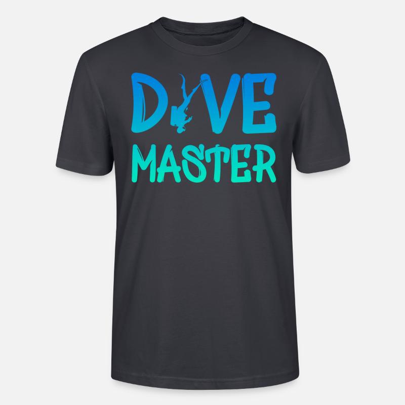 Dive Master - Stanley/Stella Unisex Bio-T-Shirt CRAFTER - Dunkles Graublau