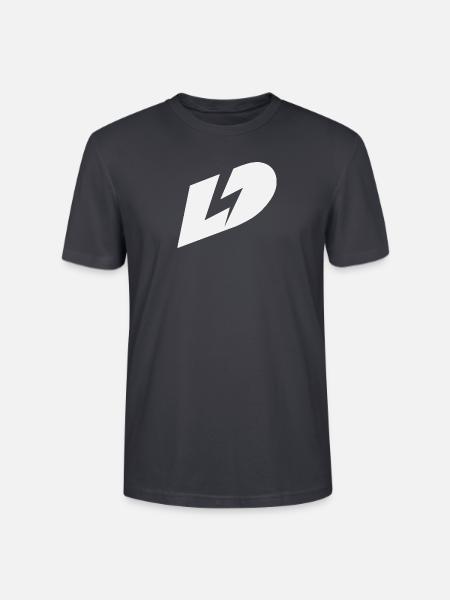 Lucys Darling LD FLASH Logoprint - Stanley/Stella Unisex Bio-T-Shirt CRAFTER - Dunkles Graublau