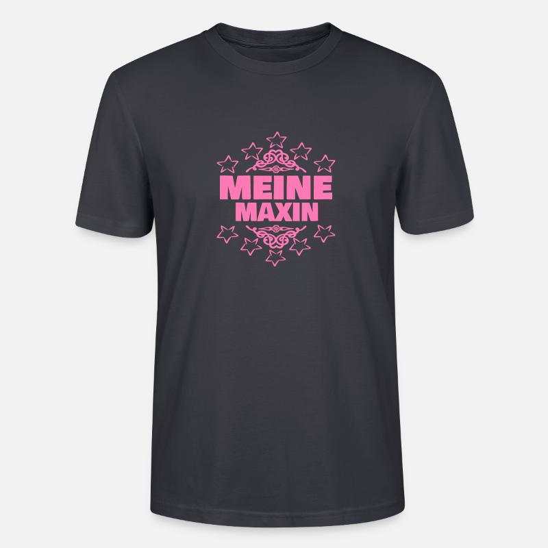 Mädchen Maxin - Stanley/Stella Unisex Bio-T-Shirt CRAFTER - Dunkles Graublau