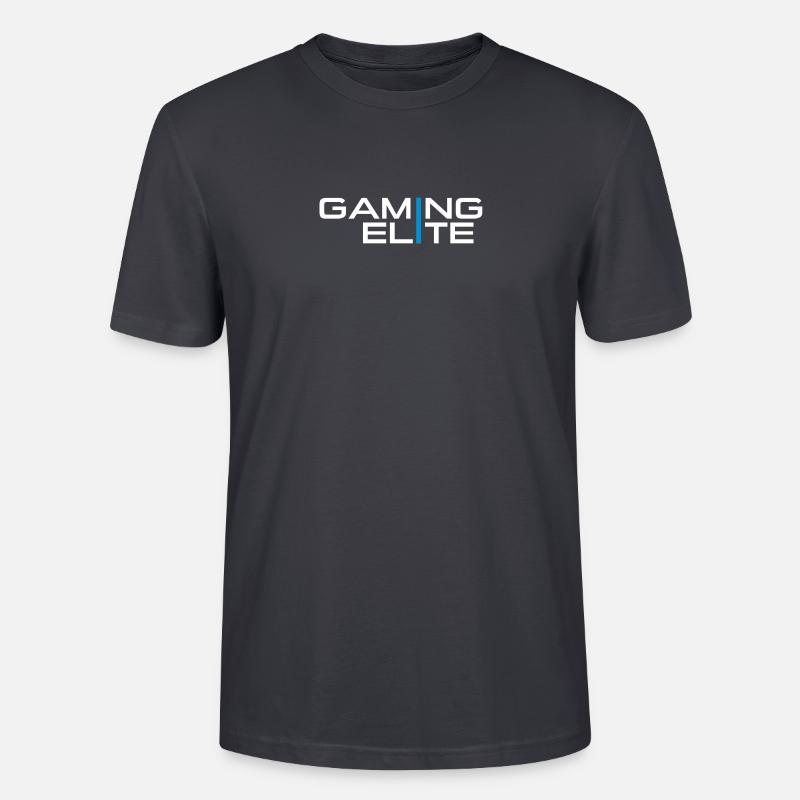 Gaming Elite - Stanley/Stella Unisex Bio-T-Shirt CRAFTER - Dunkles Graublau
