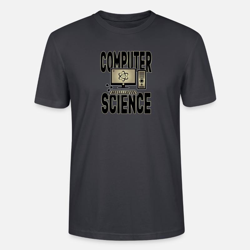 Computer Science-It, computer science - Stanley/Stella CRAFTER Unisex Organic T-Shirt - India Ink Grey
