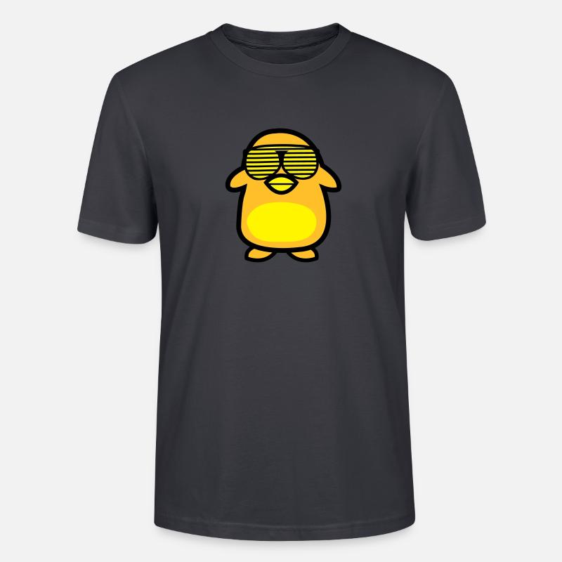 pingouin cool - T-shirt bio CRAFTER Stanley Stella Unisexe - bleu gris foncé