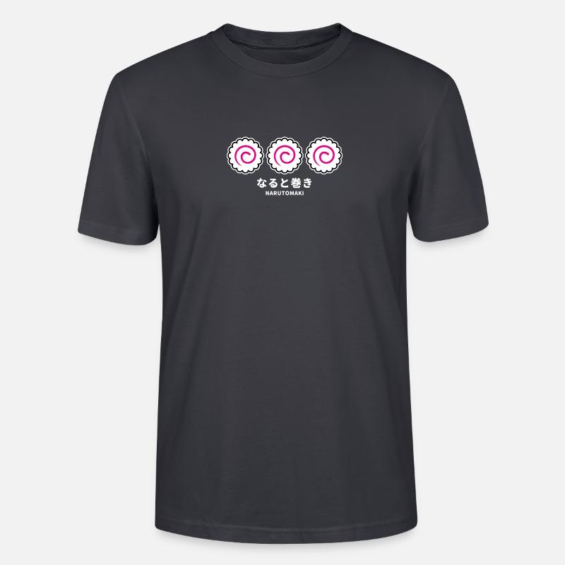 Narutomaki - Stanley/Stella Unisex Bio-T-Shirt CRAFTER - Dunkles Graublau
