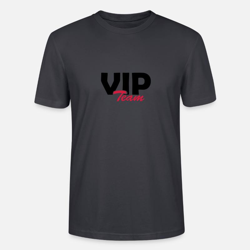 vip 2 - Stanley/Stella Unisex Bio-T-Shirt CRAFTER - Dunkles Graublau
