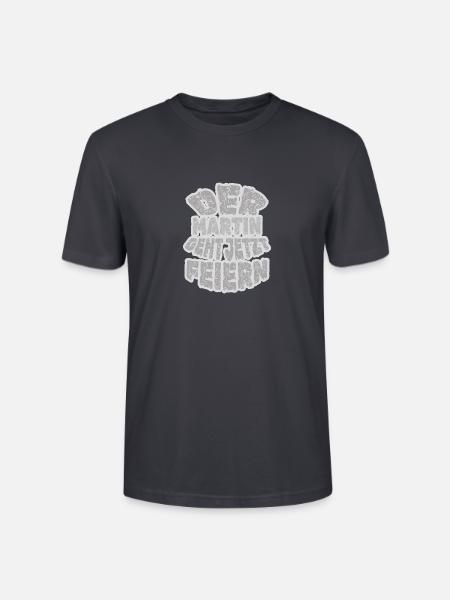 Martin Martin - Stanley/Stella Unisex Bio-T-Shirt CRAFTER - Dunkles Graublau