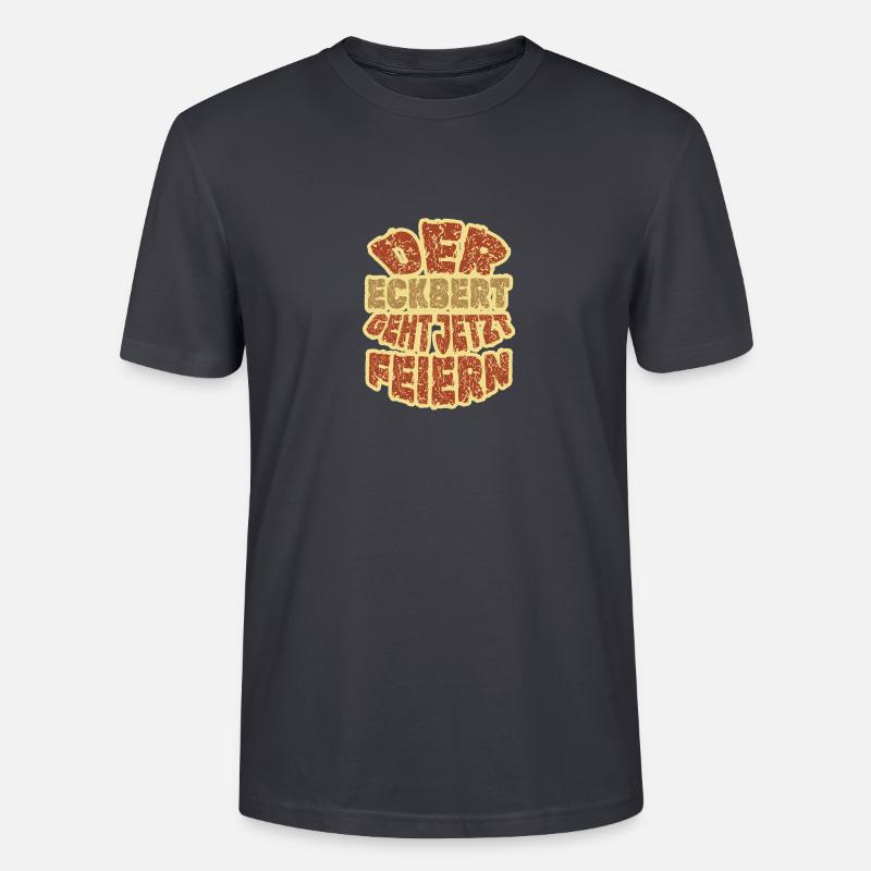 Eckbert Eckbert - Stanley/Stella CRAFTER Unisex Organic T-Shirt - India Ink Grey