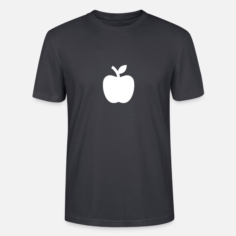 Apfel - Stanley/Stella Unisex Bio-T-Shirt CRAFTER - Dunkles Graublau