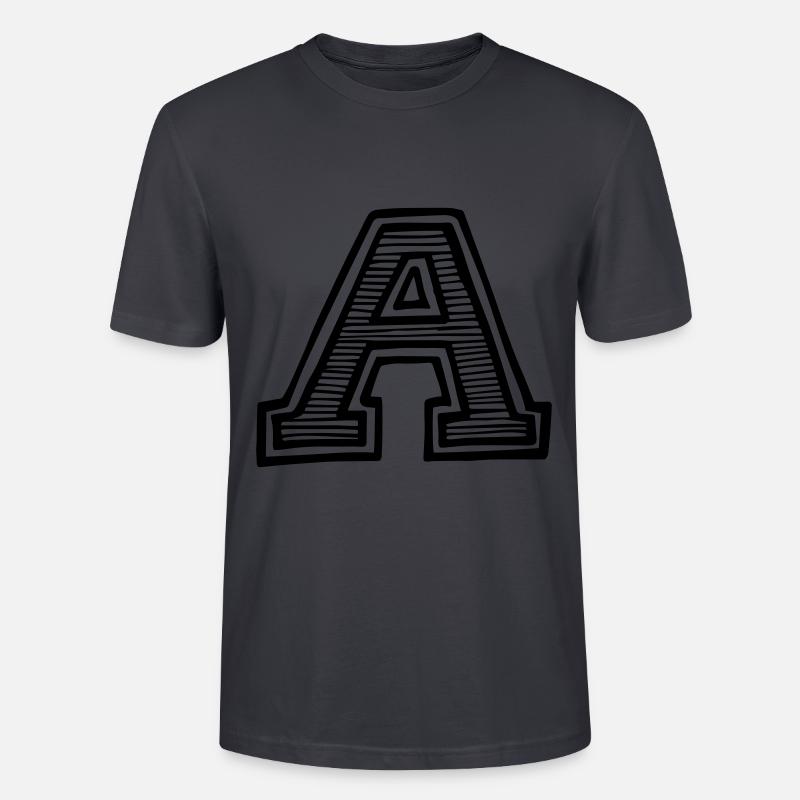 A - Stanley/Stella Unisex Bio-T-Shirt CRAFTER - Dunkles Graublau