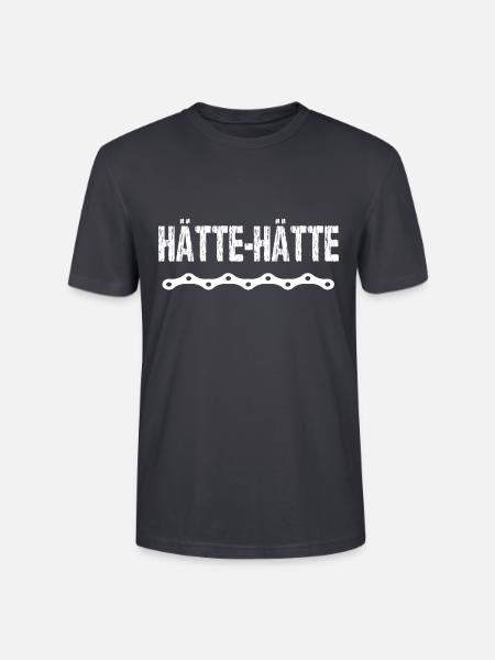 Hätte Hätte Fahrrad Kette - Stanley/Stella Unisex Bio-T-Shirt CRAFTER - Dunkles Graublau