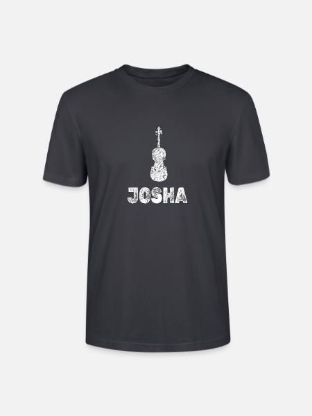 Bratsche Josha - Stanley/Stella Unisex Bio-T-Shirt CRAFTER - Dunkles Graublau