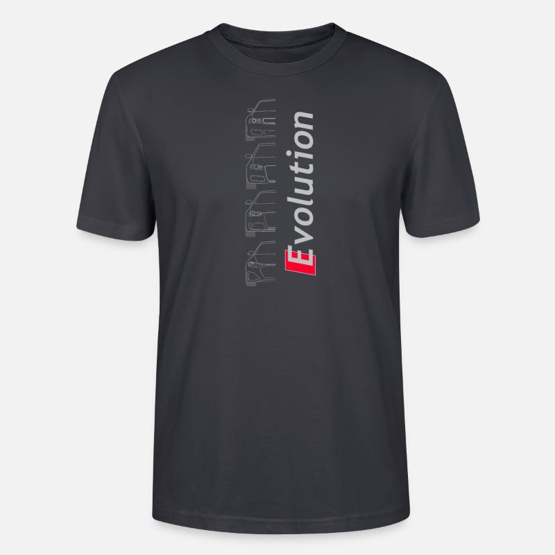 RS-Evolution - T-shirt bio CRAFTER Stanley Stella Unisexe - bleu gris foncé