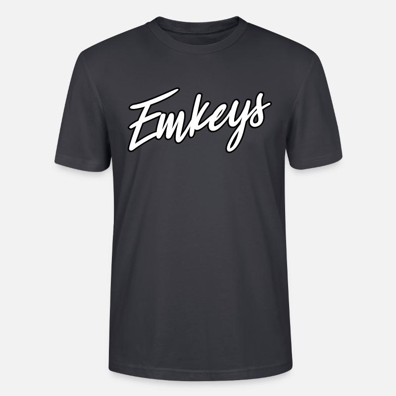 Emkeys Only - Stanley/Stella Unisex Bio-T-Shirt CRAFTER - Dunkles Graublau