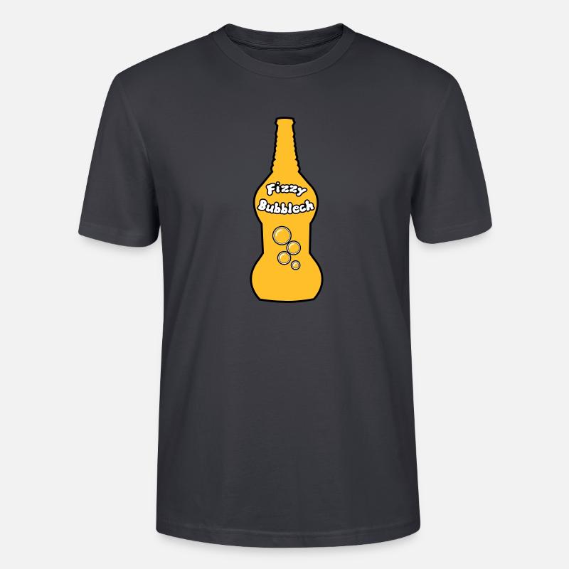 Zohan - Fizzy Bubblech / Bubbele - Stanley/Stella Unisex Bio-T-Shirt CRAFTER - Dunkles Graublau
