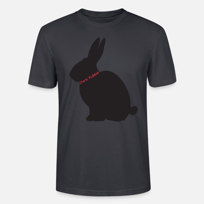 DareRabbit - Stanley/Stella Unisex Bio-T-Shirt CRAFTER - Dunkles Graublau