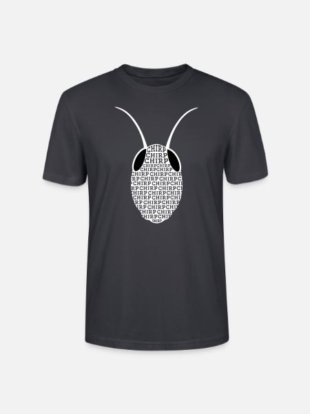 Grashüpfer zirpen - Stanley/Stella Unisex Bio-T-Shirt CRAFTER - Dunkles Graublau