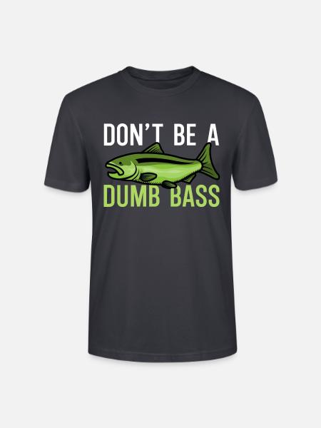Sei kein Dumping-Bass - Stanley/Stella Unisex Bio-T-Shirt CRAFTER - Dunkles Graublau