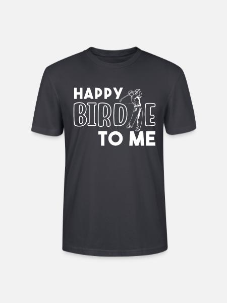 Glückliches Vögelchen für mich - Stanley/Stella Unisex Bio-T-Shirt CRAFTER - Dunkles Graublau