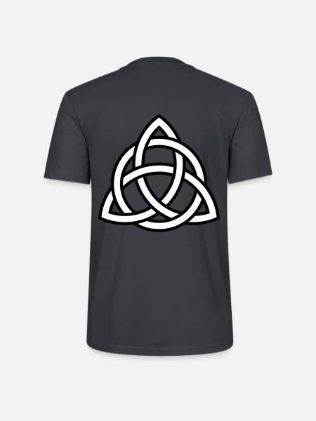 Celtic knot | Gift idea | Symbol - Stanley/Stella CRAFTER Unisex Organic T-Shirt - India Ink Grey