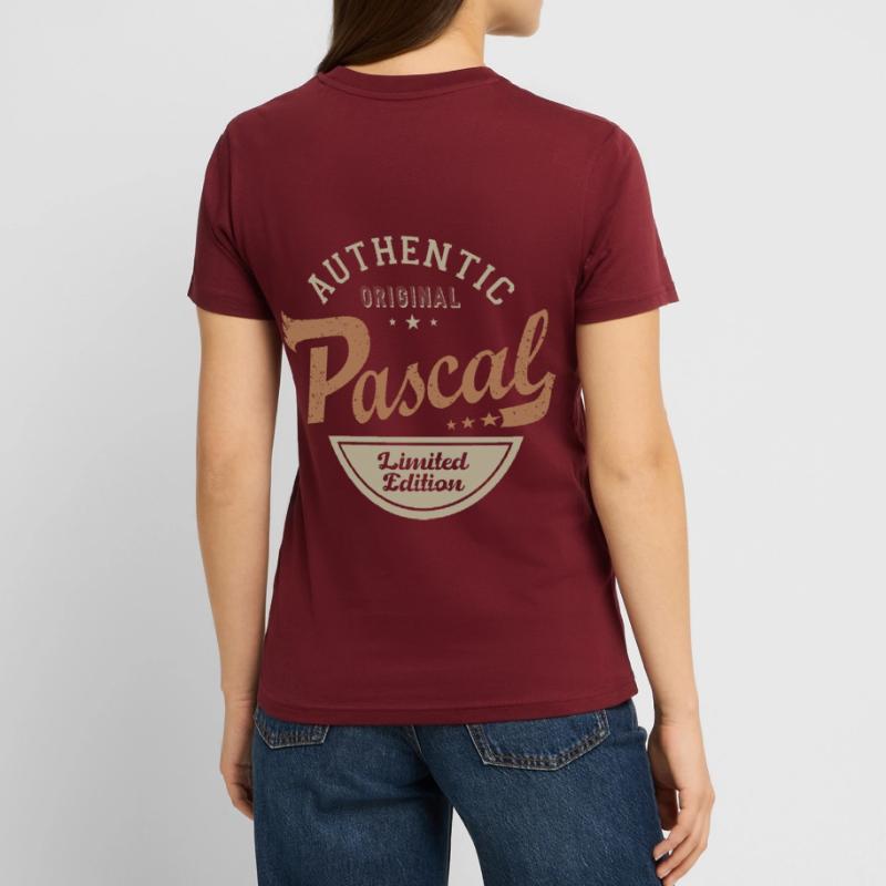 Pascal gift custom tshirt Easter first name Stanley/Stella CRAFTER Unisex Organic T-Shirt