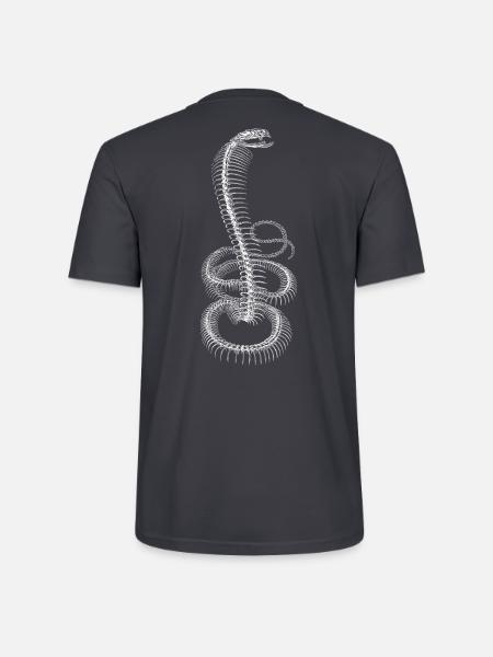 Cobra - Stanley/Stella Unisex Bio-T-Shirt CRAFTER - Dunkles Graublau