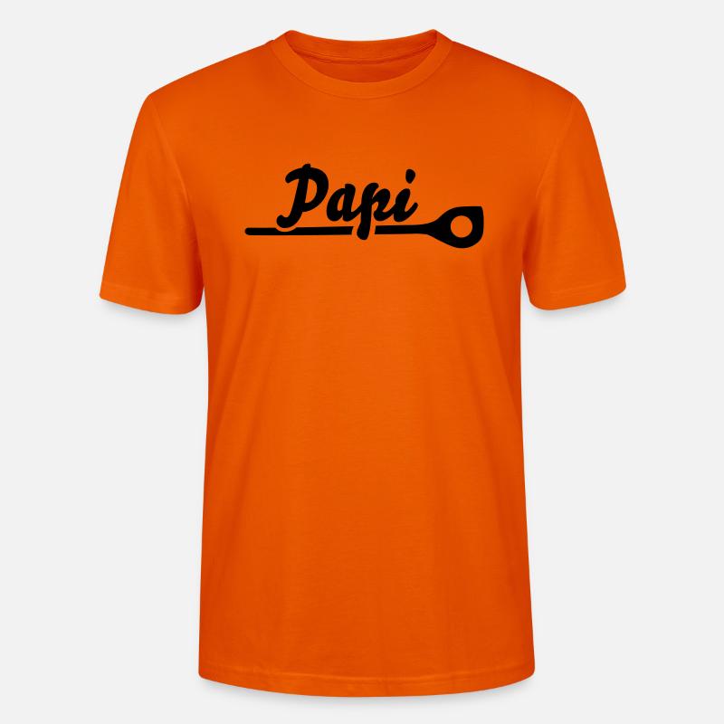 Papi - Stanley/Stella Unisex Bio-T-Shirt CRAFTER - Tieforange