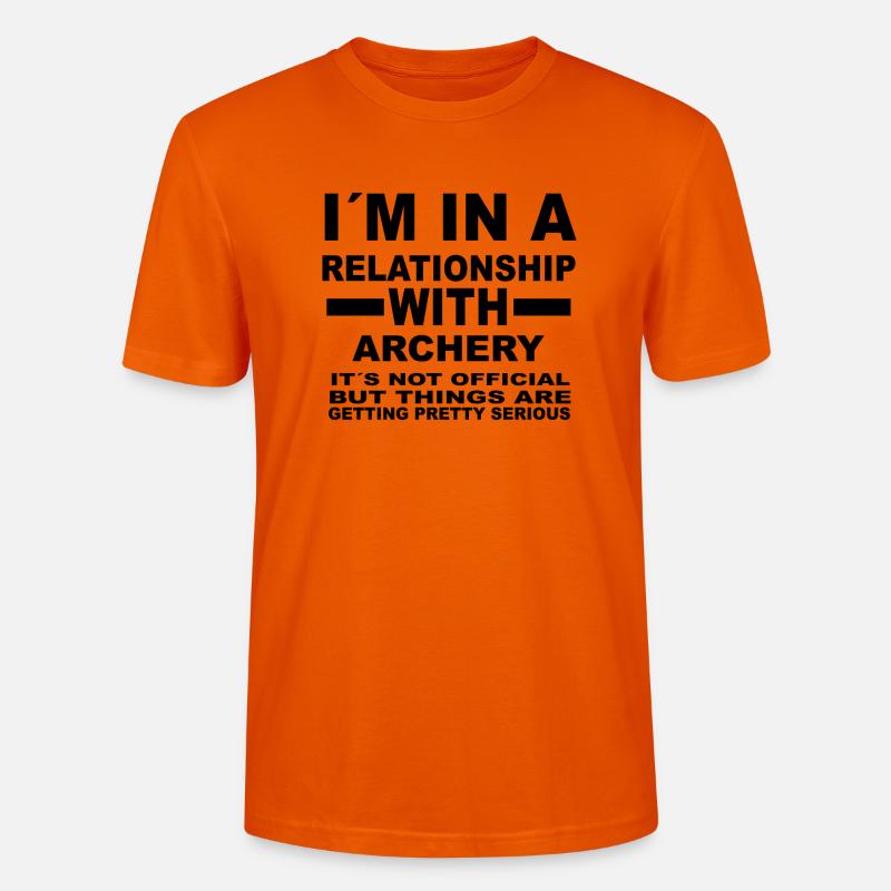 relationship with ARCHERY - Stanley/Stella Unisex Bio-T-Shirt CRAFTER - Tieforange