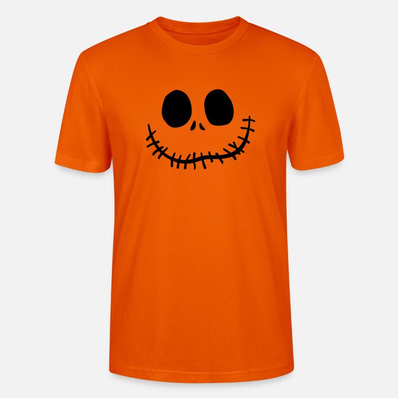 jack o'lantern - Stanley/Stella Unisex Bio-T-Shirt CRAFTER - Tieforange
