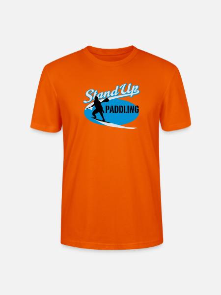 Stand Up Paddling - Stanley/Stella Unisex Bio-T-Shirt CRAFTER - Tieforange