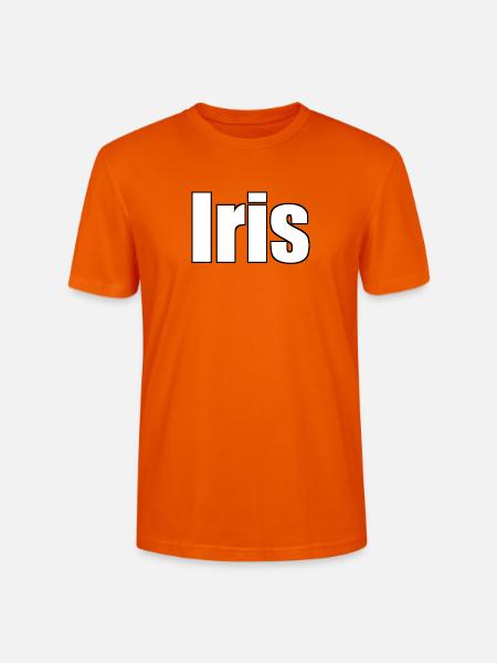 Iris - Stanley/Stella CRAFTER Unisex Organic T-Shirt - bright orange