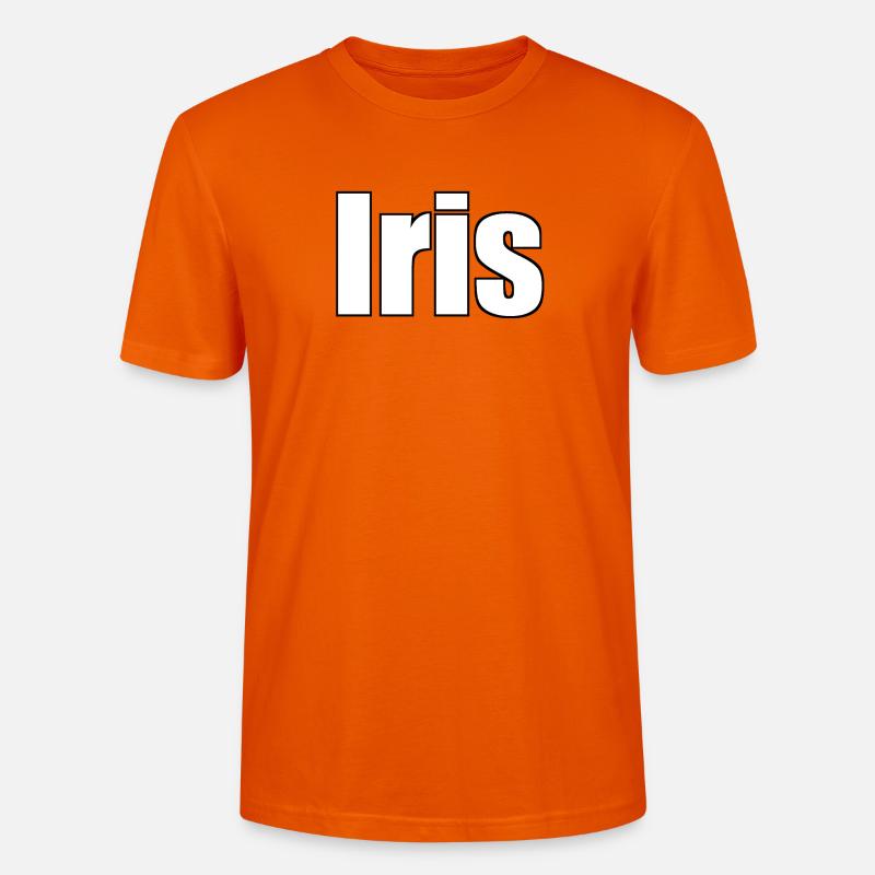 Iris - T-shirt bio CRAFTER Stanley Stella Unisexe - orange profond