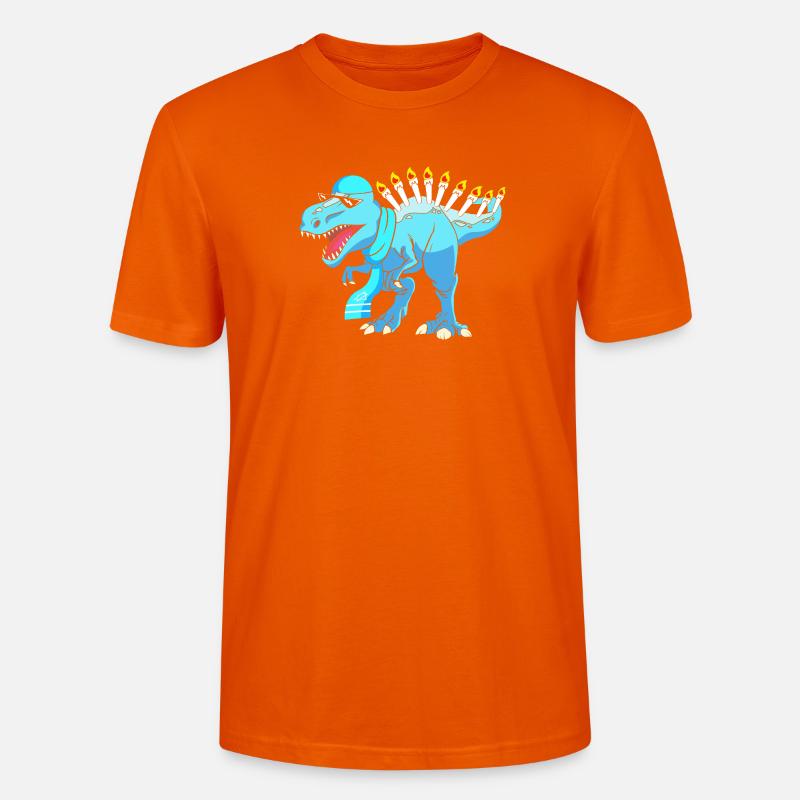 Hanoukka Hanoukka Hanoukka - T-shirt bio CRAFTER Stanley Stella Unisexe - orange profond